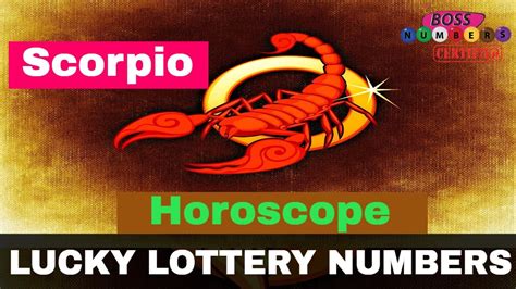 scorpio lottery predictions|Lottery Horoscope Predictions .